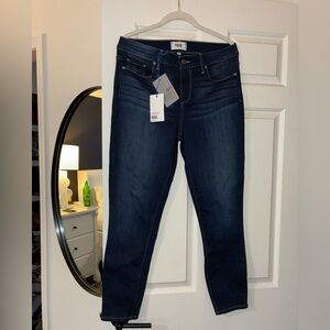 PAIGE Verdugo Crop Skinny Jeans